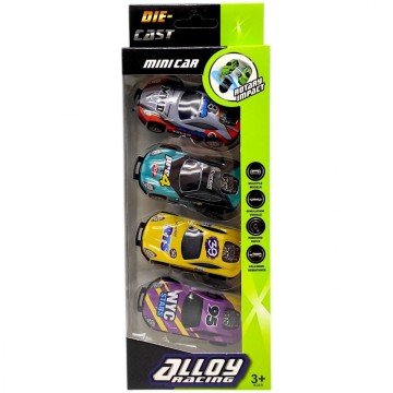 Фото1.Набір трюкових інерційних машинок стрибаючіх, 4 шт