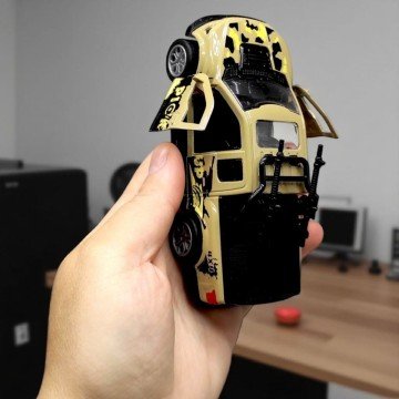 Фото1.Машинка металева військовий джип (БЕЖЕВИЙ)