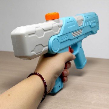 Фото1.Водна зброя 35 см пістолет (блакитний)