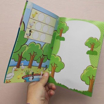 Фото1.Іграшка штамп з наклейками в коробці (Качення)