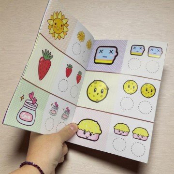 Фото1.Іграшка штамп з наклейками в коробці (Зайчик)