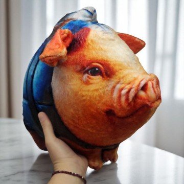 Фото1.Іграшка м’яконабивна «СВІНІНО БОМБОНДІНО» розмір L 34 см