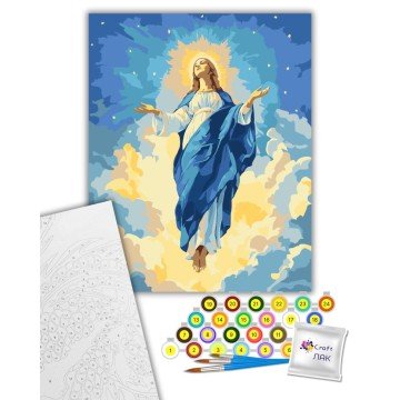 Фото1.Картина за номерами 