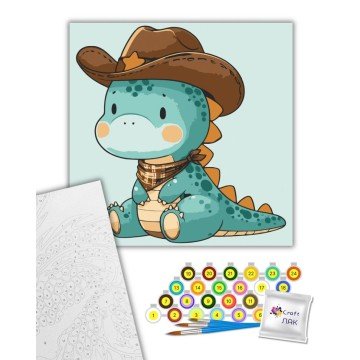 Фото1.Картина за номерами 