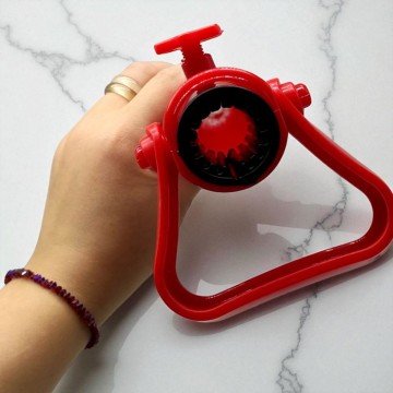 Фото1.БУР ДЛЯ ПІСКУ, КРІПЛЕННЯ ПАРАСОЛЬКИ, 38 cм (ПОМАРАНЧЕВА)