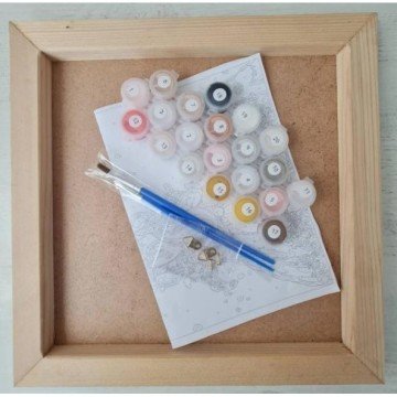 Фото1.Картина за номерами 