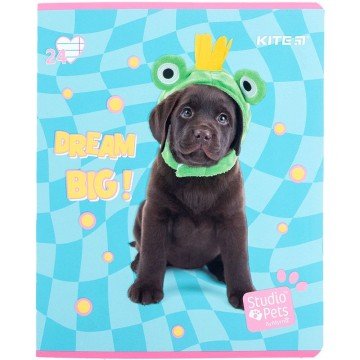 Фото1.Зошит 24 арк., лін., софт тач + УФ лак, SP