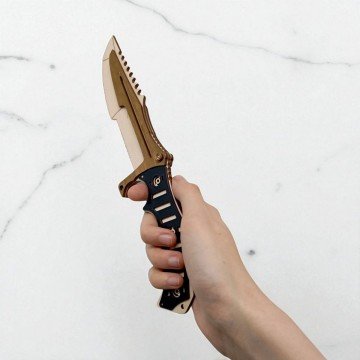 Фото1.Сувенірний ніж, модель «МИСЛИВЕЦЬ CS  ДЕРЕВО»