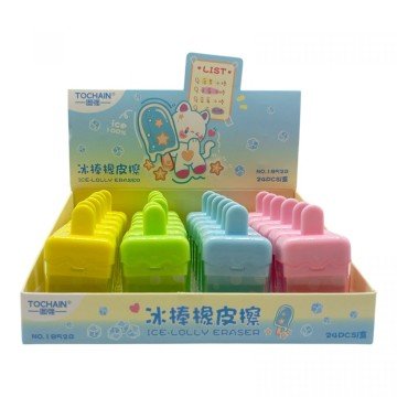 Фото2.Гумка кольорова у футлярі 