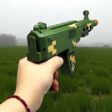 Фото1.Іграшкова зброя Автомат(Чорний) MIC (271689)