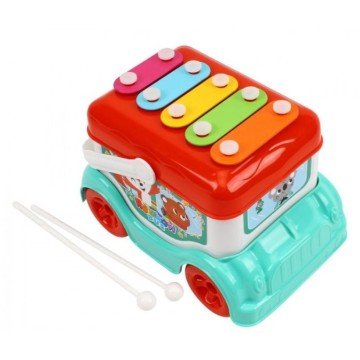 Фото1.Іграшка «Автобус-ксилофон ТехноК»