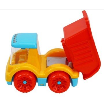 Фото1.Іграшка Самоскид-МІНІ ТехноК, (ЖОВТО-ЧЕРВОНИЙ)