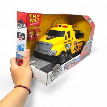 Фото1.Інерційна машинка зі світло. та звук. ефектами 