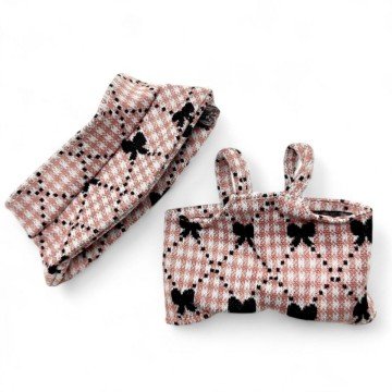 Фото1.Одяг для Лабубу Louis Vuitton, Gucci (на стандартний розмір іграшки - 15-16 см)