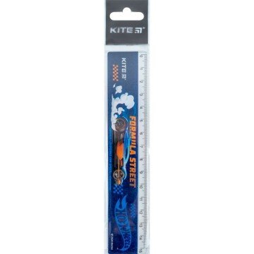 Фото1.Лінійка пластикова, 15см HW