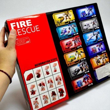 Фото1.Трансформер, висота 18 см, зброя, в коробці