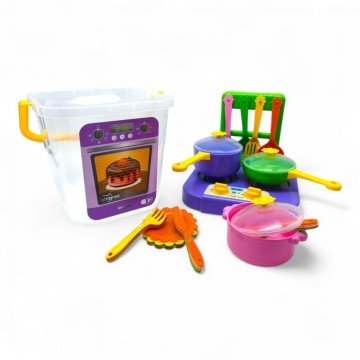 Фото1.Набір посуду з плитою 