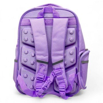 Фото1.Рюкзак шкільний, 32×41×15 см (ФІОЛЕТОВИЙ)