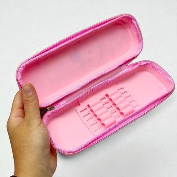 Фото1.Пенал ПРИНЦЕСИ на блискавці (БЛАКИТНИЙ) в коробці