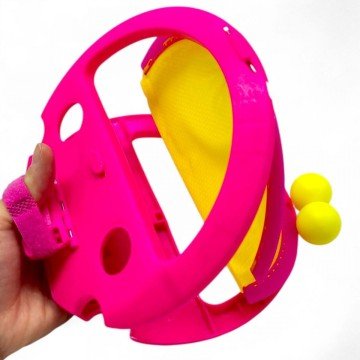 Фото1.Пастка (кетчбол) з двома мʼячиками (ЧОРНИЙ)