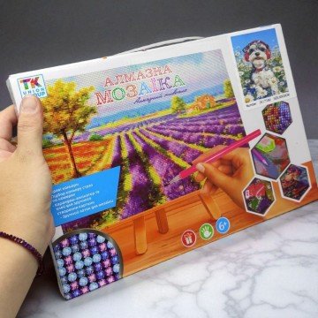 Фото1.Алмазна мозаїка 17645 (50) 