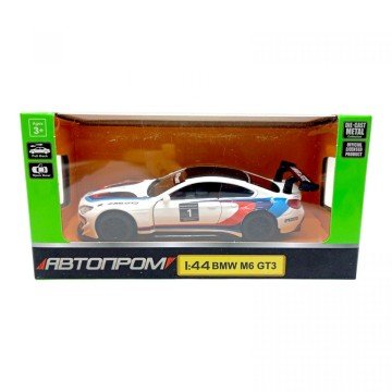 Фото1.Машина мет. АВТОПРОМ BMW M6 GT3