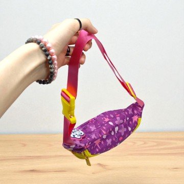 Фото1.Сумка бананка My Little Pony арт. KH81/001L (100шт) 24*11*6см