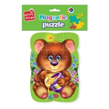 Фото1.Мʼякі магнітні пазли 