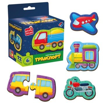 Фото1.Гра розвиваюча пазли магнітні 