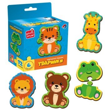 Фото1.Гра розвиваюча пазли магнітні 