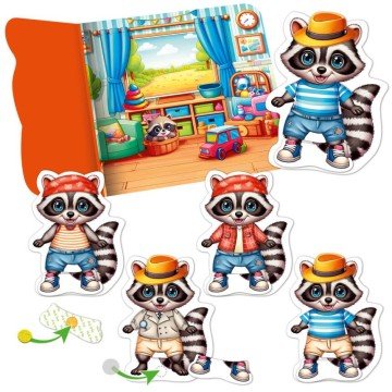 Фото1.Гра розвиваюча Vladi Toys з липучками 