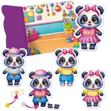 Фото1.Гра розвиваюча Vladi Toys з липучками 