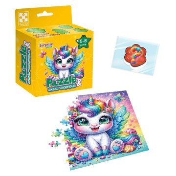 Фото1.Гра розвиваюча пазли із сюрпризом 