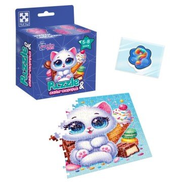 Фото1.Гра розвиваюча пазли із сюрпризом 