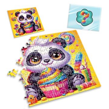 Фото1.Гра розвиваюча пазли із сюрпризом 