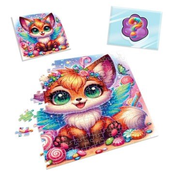 Фото1.Гра розвиваюча пазли із сюрпризом 