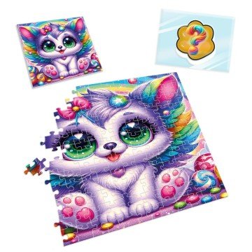 Фото1.Гра розвиваюча пазли із сюрпризом 