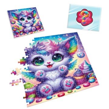 Фото1.Гра розвиваюча пазли із сюрпризом 