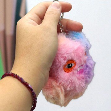 Фото1.Фуглер Fuggler хутряний 12 см  мʼяка іграшка - брелок, (ВИД 8)