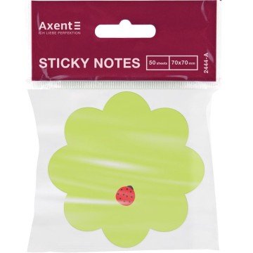 Фото1.Блок паперу з клейким шаром, Flower,70х70мм,50арк