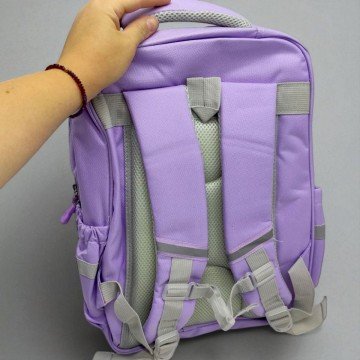 Фото1.Рюкзак шкільний, розмір: 31х16х40 см (1 відділення, розділювач, 2 передні кишені, 2 бічні кишені, на