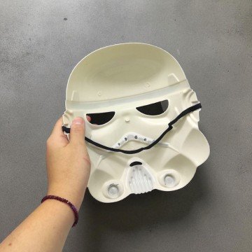 Фото2.Маска Штурмовик із зоряних воїнів 25 см