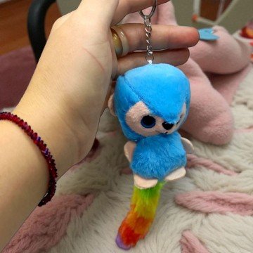 Фото1.Мяка іграшка-брелок 