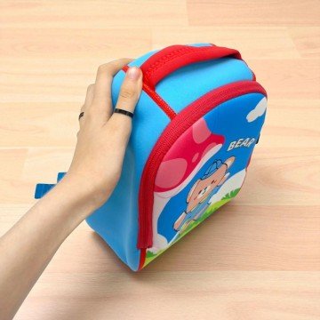 Фото1.Рюкзак одне відділення, 26 см, в пакеті (ЖОВТИЙ)