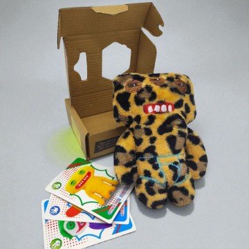 Фото1.Фуглер 16см (іграшка-брелок три картки) ВИД 7