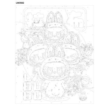 Фото1.Картина за номерами 