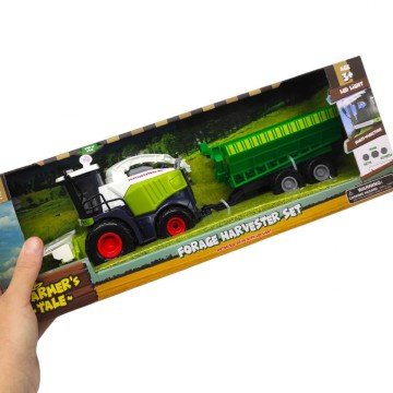 Фото1.Комбайн з причепом (світло,звук) 40*14,5*13 см