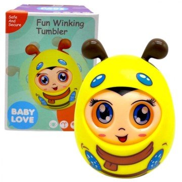 Фото1.Неваляшка, рухомі очі (мікс кольорів)