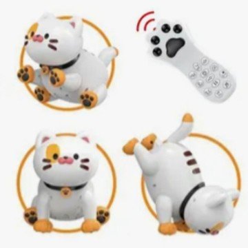 Фото2.Котик на радіокеруванні. муз.світ.сенсор.