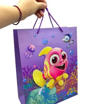 Фото1.Пакет подарунковий, 32х26х12 см (ВОСЬМИНІЖКА)